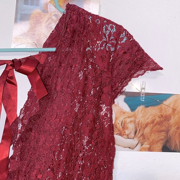 Lace Babydoll Romper Lingerie - Picture 3 of 6